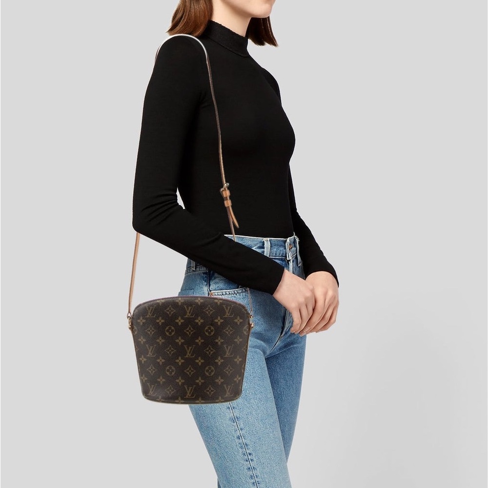 💎RARE💎Beautiful Authentic (VI0998) LOUIS VUITTON “Monogram Drouot” - Picture 3 of 16